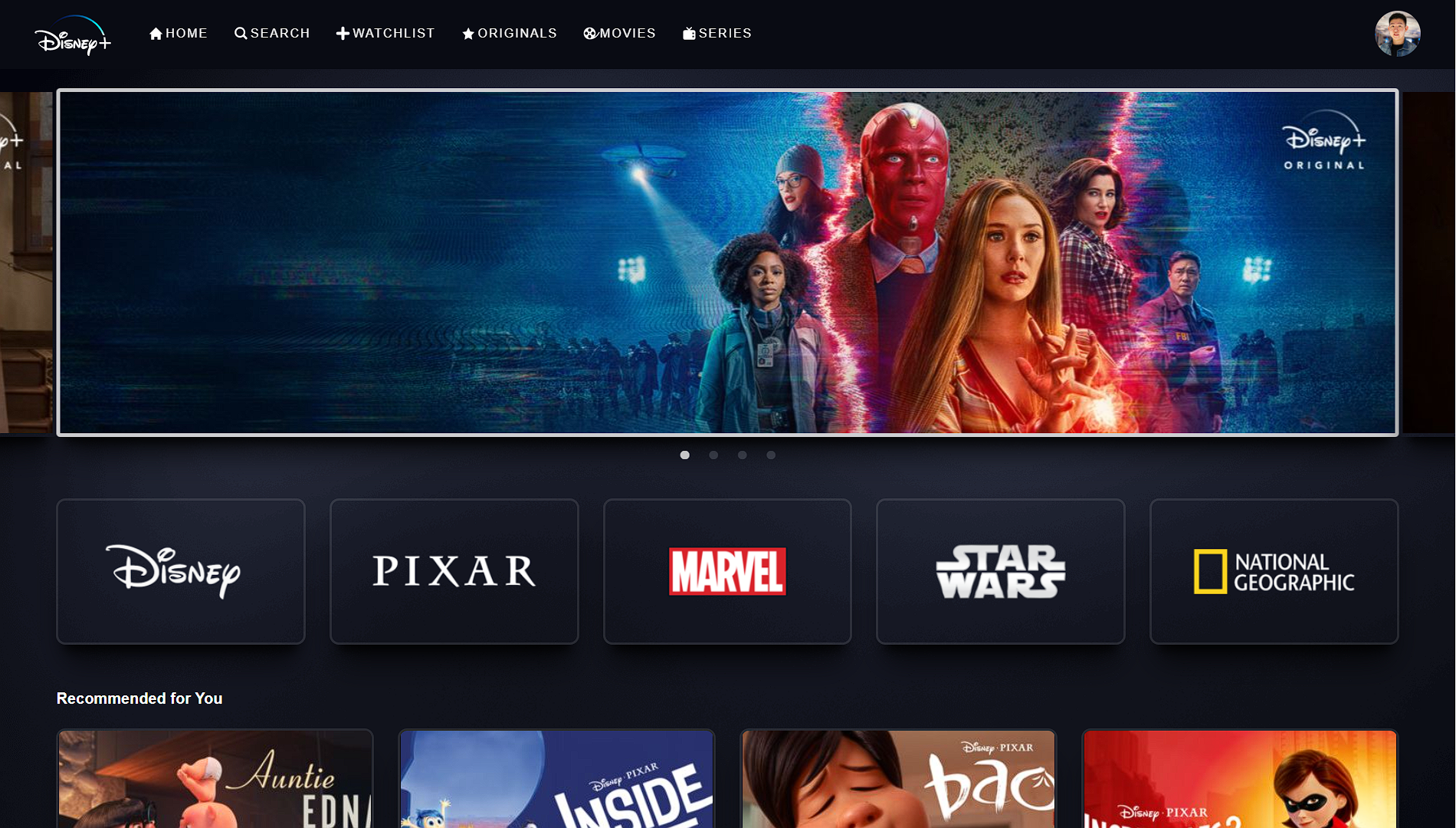 Disney+ Clone 