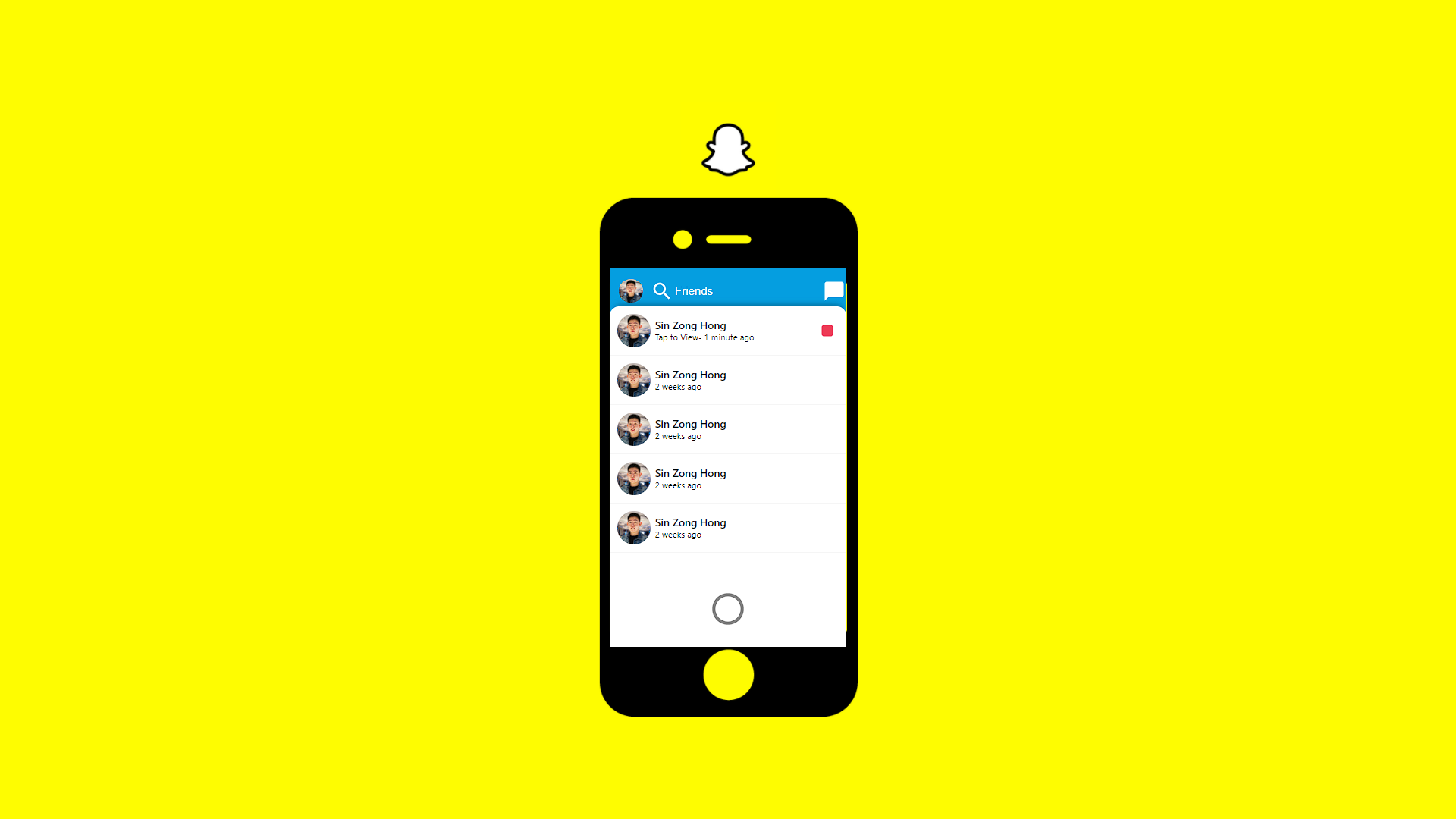 SnapChat with camera function 